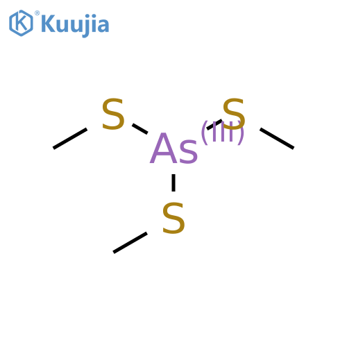 Tris(methylthio)arsine structure