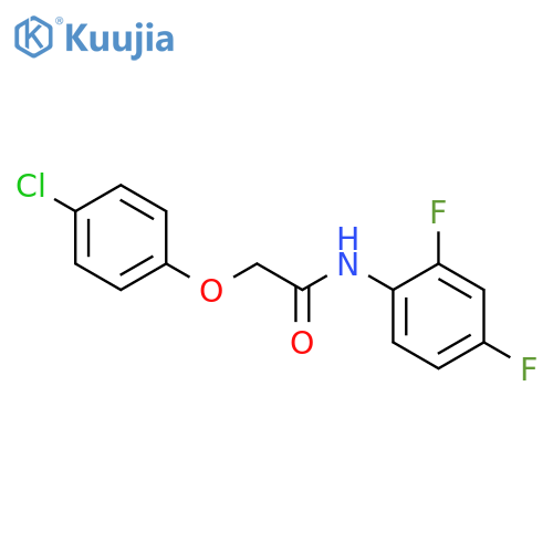 2-(4-Chloro-phenoxy)-N-(2,4-difluoro-phenyl)-acetamide structure