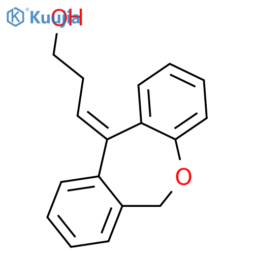 1-PROPANOL, 3-DIBENZ[B,E]OXEPIN-11(6H)-YLIDENE-, (3E)- structure