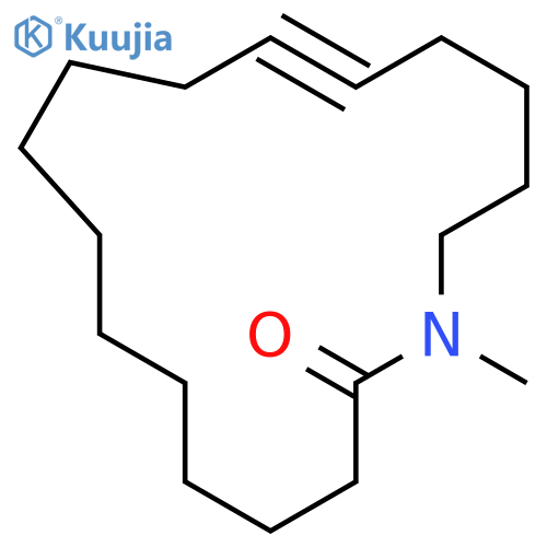 Azacycloheptadec-12-yn-2-one, 1-methyl- structure