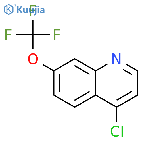4-Chloro-7-(trifluoromethoxy)quinoline structure