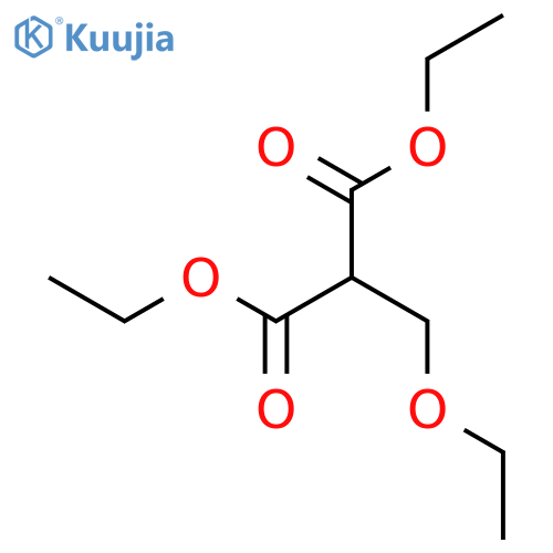 Propanedioic acid,2-(ethoxymethyl)-, 1,3-diethyl ester structure