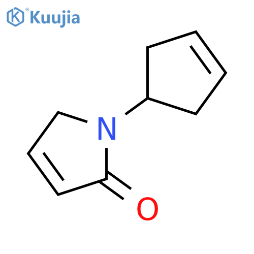 2H-Pyrrol-2-one,1-(3-cyclopenten-1-yl)-1,5-dihydro-(9CI) structure