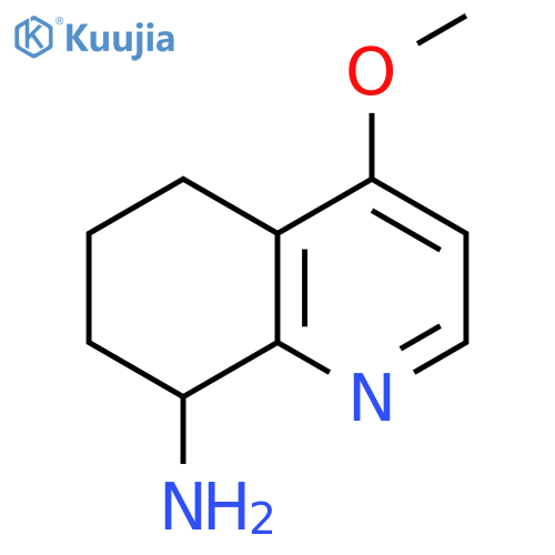 4-methoxy-5,6,7,8-tetrahydroquinolin-8-amine structure