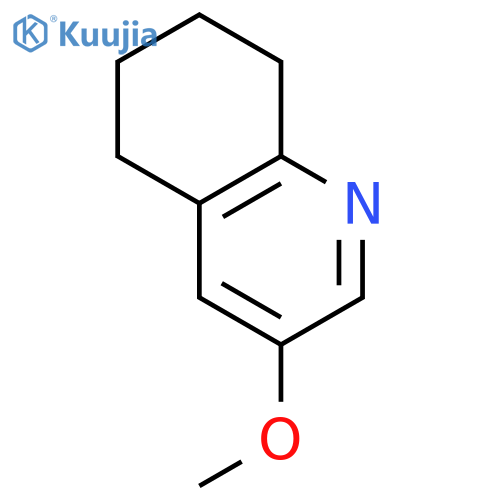 3-Methoxy-5,6,7,8-tetrahydroquinoline structure