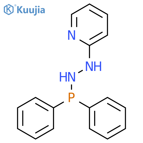 PHOSPHINOUS HYDRAZIDE, P,P-DIPHENYL-2-(2-PYRIDINYL)- structure