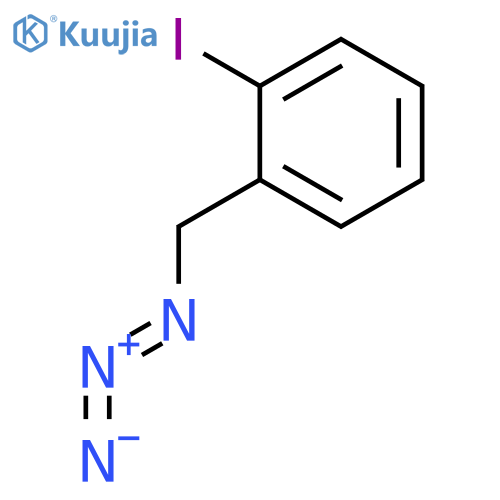 1-(Azidomethyl)-2-iodobenzene structure