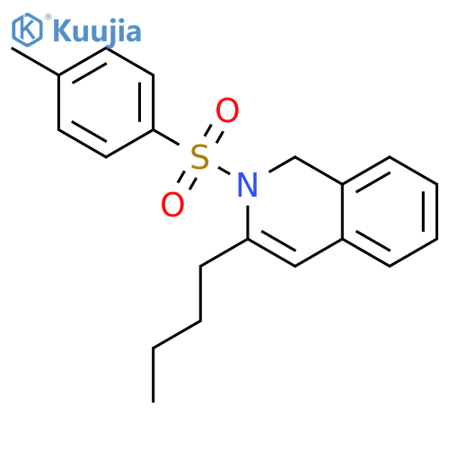 ISOQUINOLINE, 3-BUTYL-1,2-DIHYDRO-2-[(4-METHYLPHENYL)SULFONYL]- structure
