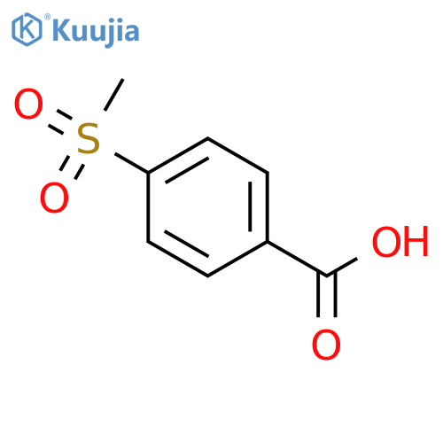 4-(Methylsulfonyl)benzoic acid structure