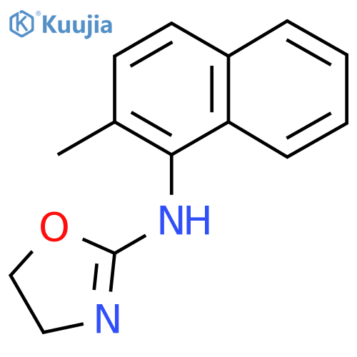 2-(2-Methyl-1-naphthylamino)-2-oxazoline structure