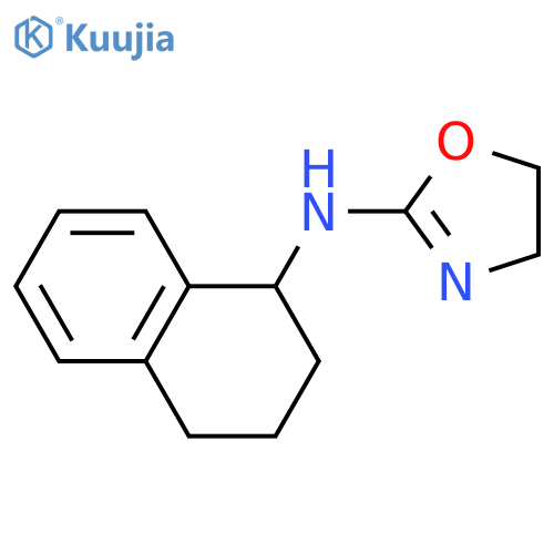 2-(1,2,3,4-Tetrahydro-1-naphthylamino)-2-oxazoline structure