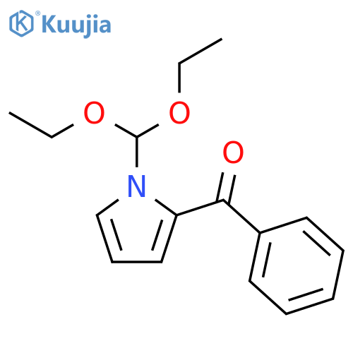 Methanone, [1-(diethoxymethyl)-1H-pyrrol-2-yl]phenyl- structure