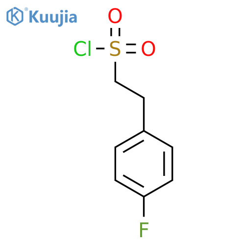 2-(4-Fluorophenyl)ethanesulfonyl chloride structure
