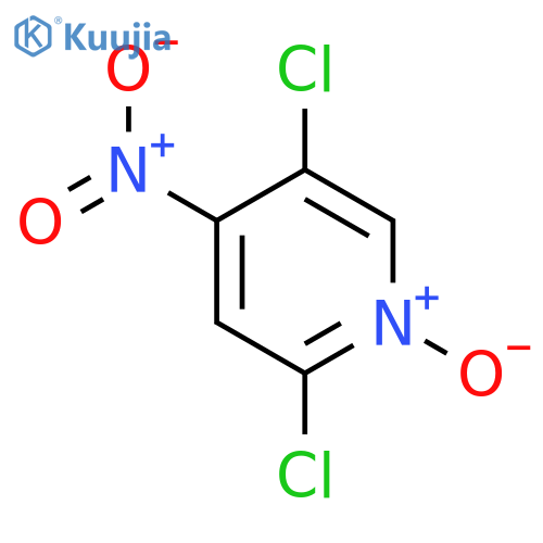 2,5-Dichloro-4-nitropyridine 1-Oxide structure