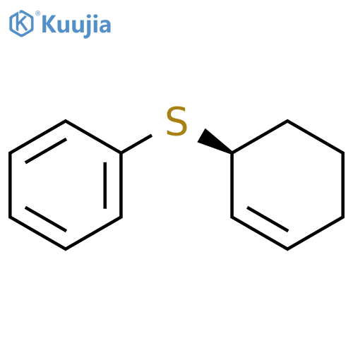 BENZENE, [(1S)-2-CYCLOHEXEN-1-YLTHIO]- structure