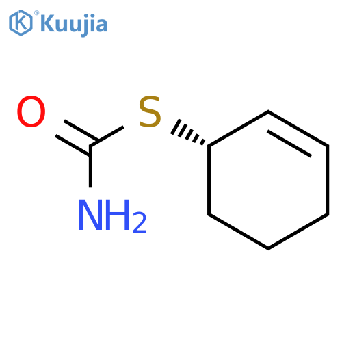 Carbamothioic acid, S-(1S)-2-cyclohexen-1-yl ester structure
