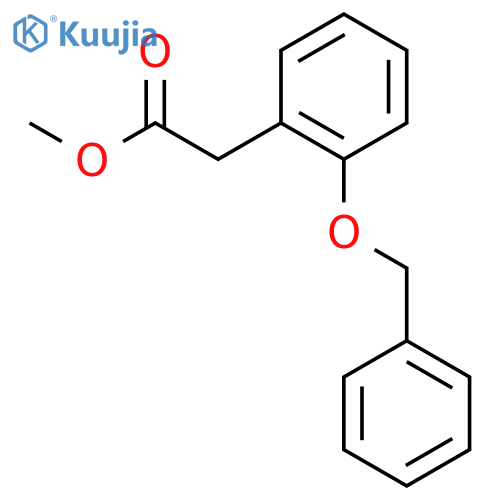 Methyl 2-(2-(benzyloxy)phenyl)acetate structure