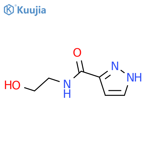 1H-Pyrazole-3-carboxamide,N-(2-hydroxyethyl)- structure