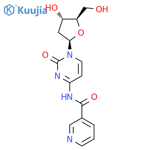 CYTIDINE, 2'-DEOXY-N-(3-PYRIDINYLCARBONYL)- structure
