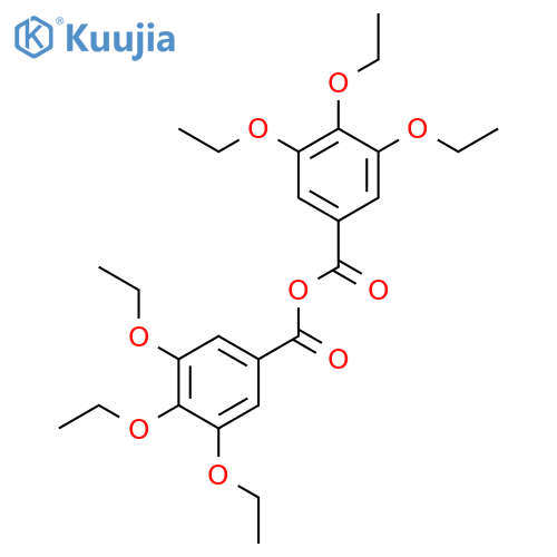 BENZOIC ACID, 3,4,5-TRIETHOXY-, ANHYDRIDE structure