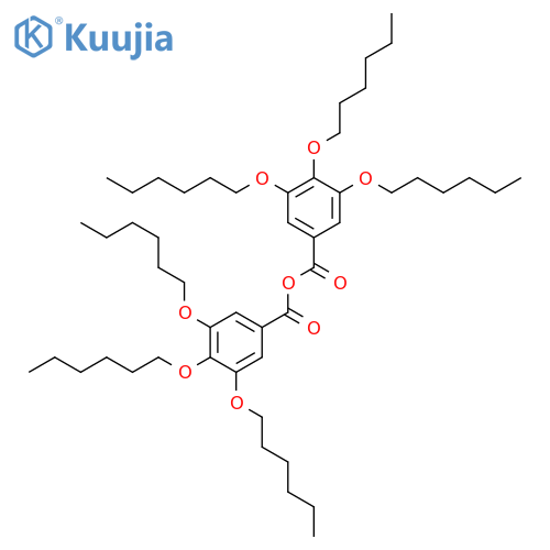 Benzoic acid, 3,4,5-tris(hexyloxy)-, anhydride structure