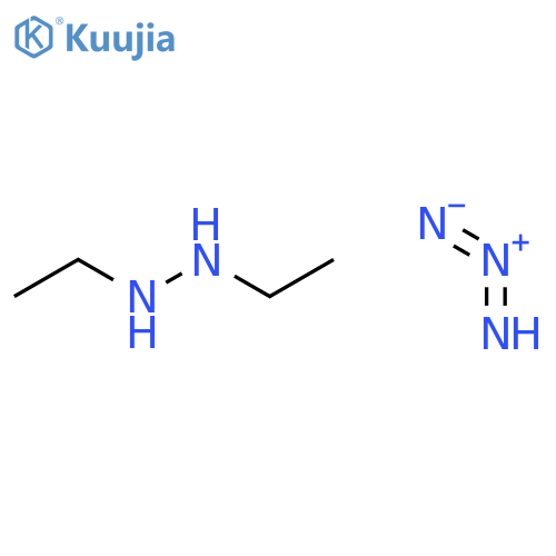 Hydrazoic acid, compd. with 1,2-diethylhydrazine (1:1) structure