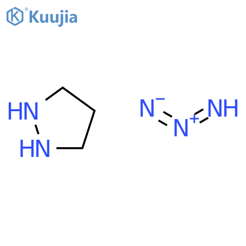 HYDRAZOIC ACID, COMPD. WITH PYRAZOLIDINE (1:1) structure