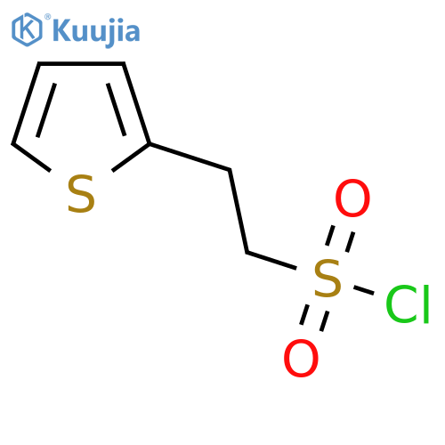 2-(thiophen-2-yl)ethane-1-sulfonyl chloride structure