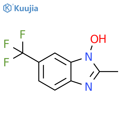 1-hydroxy-2-methyl-6-(trifluoromethyl)-1H-Benzimidazole structure