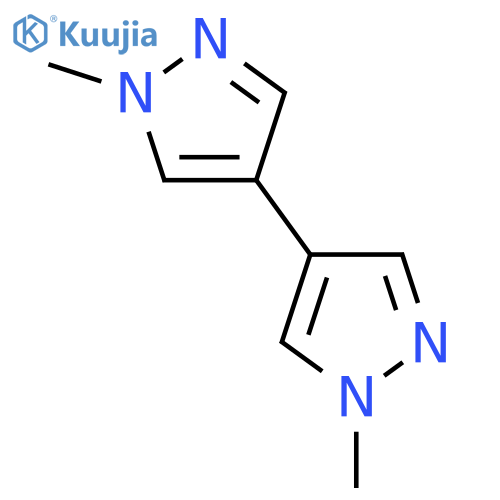 1-Methyl-4-(1-methylpyrazol-4-yl)pyrazole structure