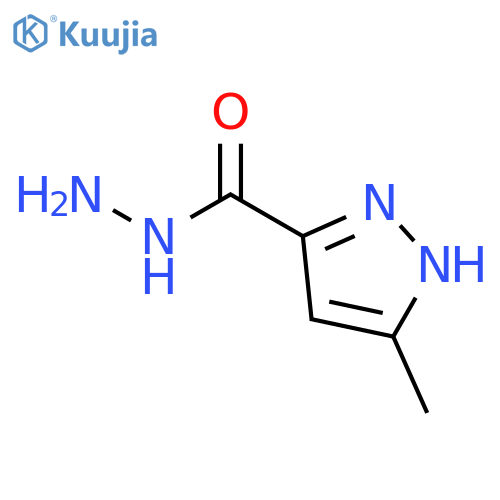 5-methyl-1H-pyrazole-3-carbohydrazide structure