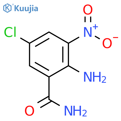 2-Amino-5-chloro-3-nitrobenzamide structure