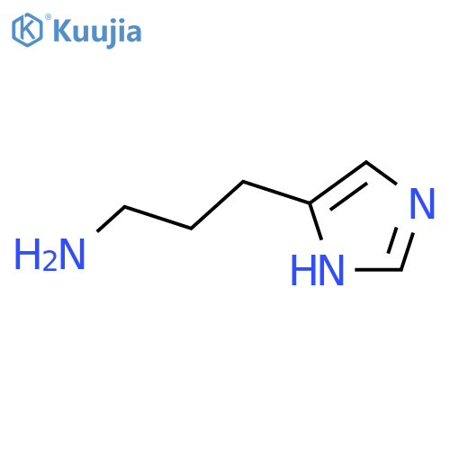 3-(1H-imidazol-4-yl)propan-1-amine structure
