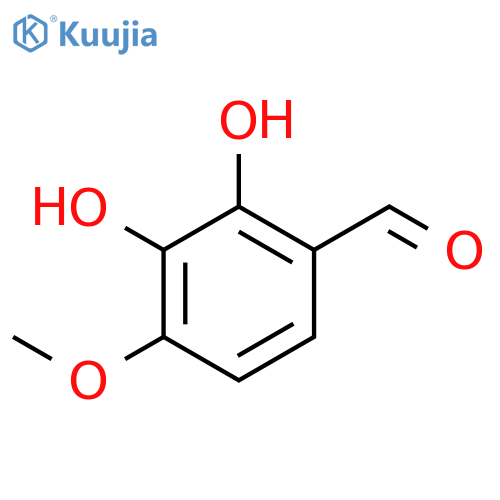 2,3-Dihydroxy-4-methoxybenzaldehyde structure
