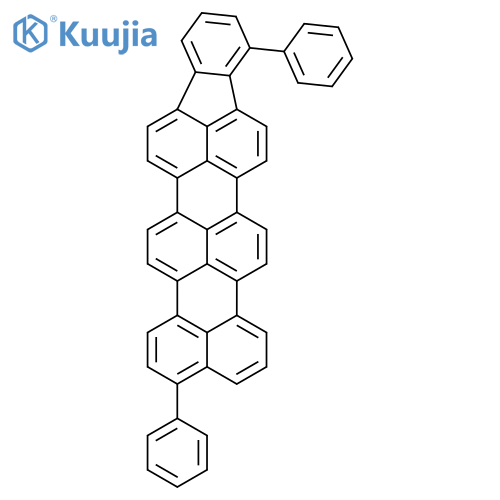 Dibenzo[kl,rst]fluoreno[9,1,2-cde]pentaphene, 3,11-diphenyl- structure