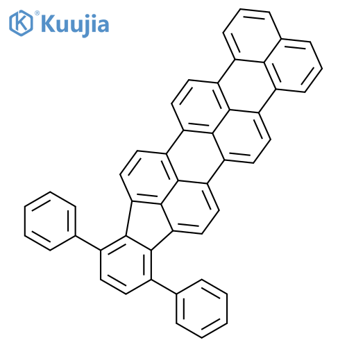 Dibenzo[kl,rst]fluoreno[9,1,2-cde]pentaphene, 11,14-diphenyl- structure