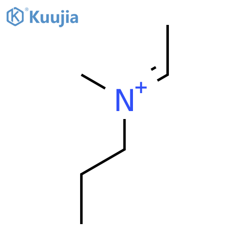 1-Propanaminium, N-ethylidene-N-methyl- structure