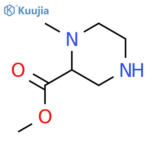 Methyl 1-methylpiperazine-2-carboxylate structure