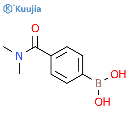 4-(N,N-Dimethylaminocarbonyl)phenylboronic acid structure