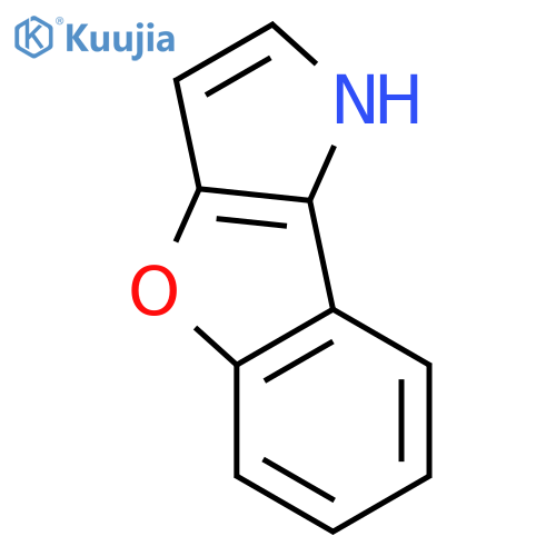 1H-Benzofuro[3,2-b]pyrrole (9CI) structure