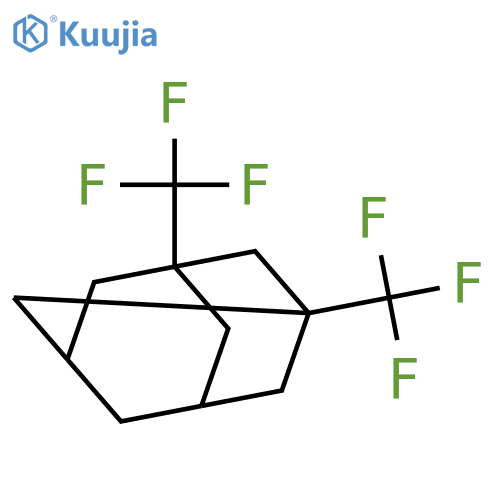 TRICYCLO[3.3.1.13,7]DECANE, 1,3-BIS(TRIFLUOROMETHYL)- structure