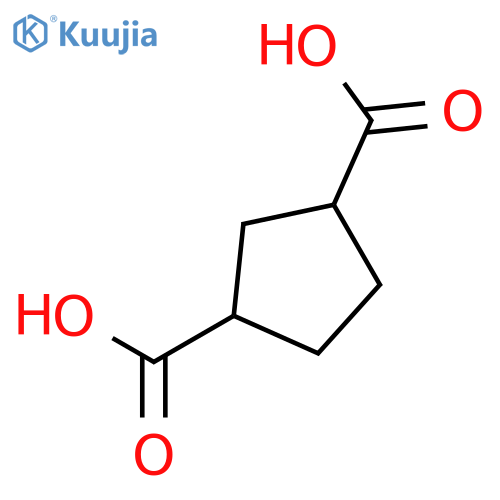 Cyclopentane-1,3-dicarboxylic acid structure