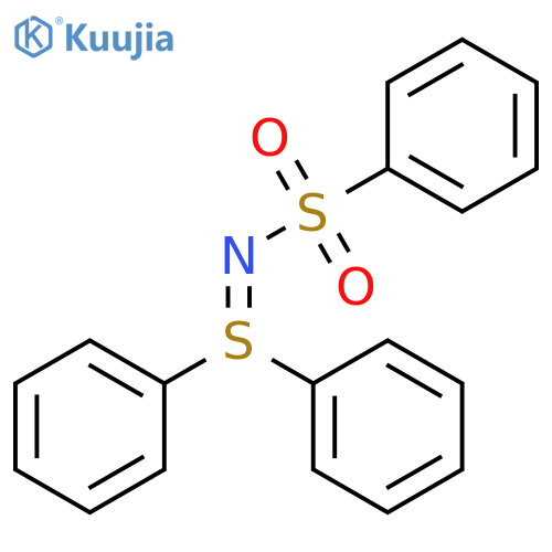 SULFILIMINE, S,S-DIPHENYL-N-(PHENYLSULFONYL)- structure