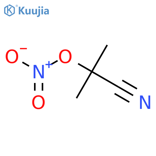 2-CYANO-2-PROPYL NITRATE structure