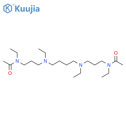 Acetamide, N,N'-[1,4-butanediylbis[(ethylimino)-3,1-propanediyl]]bis*N-ethyl- structure