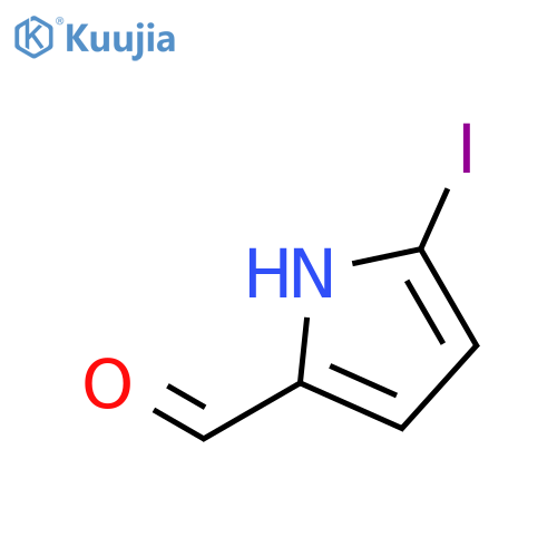 5-Iodo-1H-pyrrole-2-carbaldehyde structure