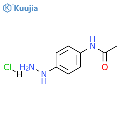 4-Acetamidophenylhydrazine hydrochloride structure