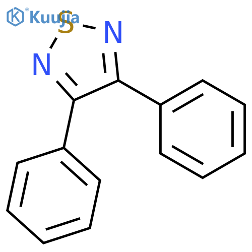 1,2,5-Thiadiazole, 3,4-diphenyl- structure