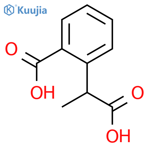 2-(1-Carboxyethyl)benzoic acid structure