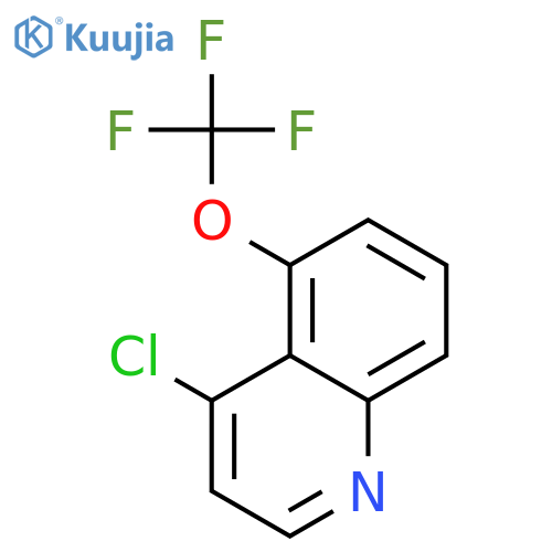 4-Chloro-5-(trifluoromethoxy)quinoline structure